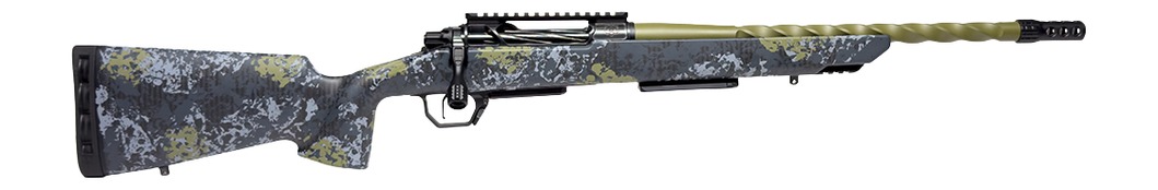 Horizon Firearms HRF-VE2-280A-22R Venatic 2 280 Ackley Improved 22" Sage Green Spiral Fluted Threaded Barrel, Black DLC Receiver w/Picatinny Rail, Arca Rail Forend, Artic Moss Iota EKO X Carbon Fiber 3 Horizon Firearms HRF-VE2-280A-22R Venatic 2 280 Ackley Improved 22" Sage Green Spiral Fluted Threaded Barrel, Black DLC Receiver w/Picatinny Rail, Arca Rail Forend, Artic Moss Iota EKO X Carbon Fiber