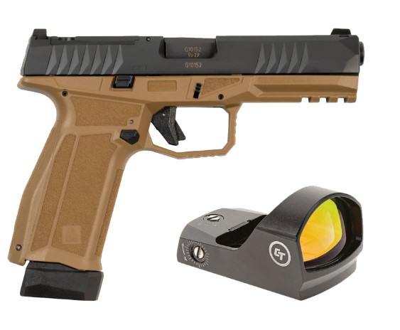 AREX DELTA L OR 9MM 1X17RD 1X19RD AMBI MAG AND SLIDE RELEASE 5X OPTICS PLATES FDE WITH CRIMSON TRACE RED DOT 3 AREX DELTA L OR 9MM 1X17RD 1X19RD AMBI MAG AND SLIDE RELEASE 5X OPTICS PLATES FDE WITH CRIMSON TRACE RED DOT