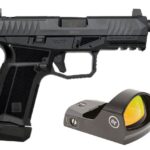 AREX DELTA X TACTICAL 9MM 1X17RD 1X19RD SUPPRESSOR HEIGHT SIGHTS 5X OPTICS PLATES BLACK WITH CRIMSON TRACE RED DOT 2 197892019569