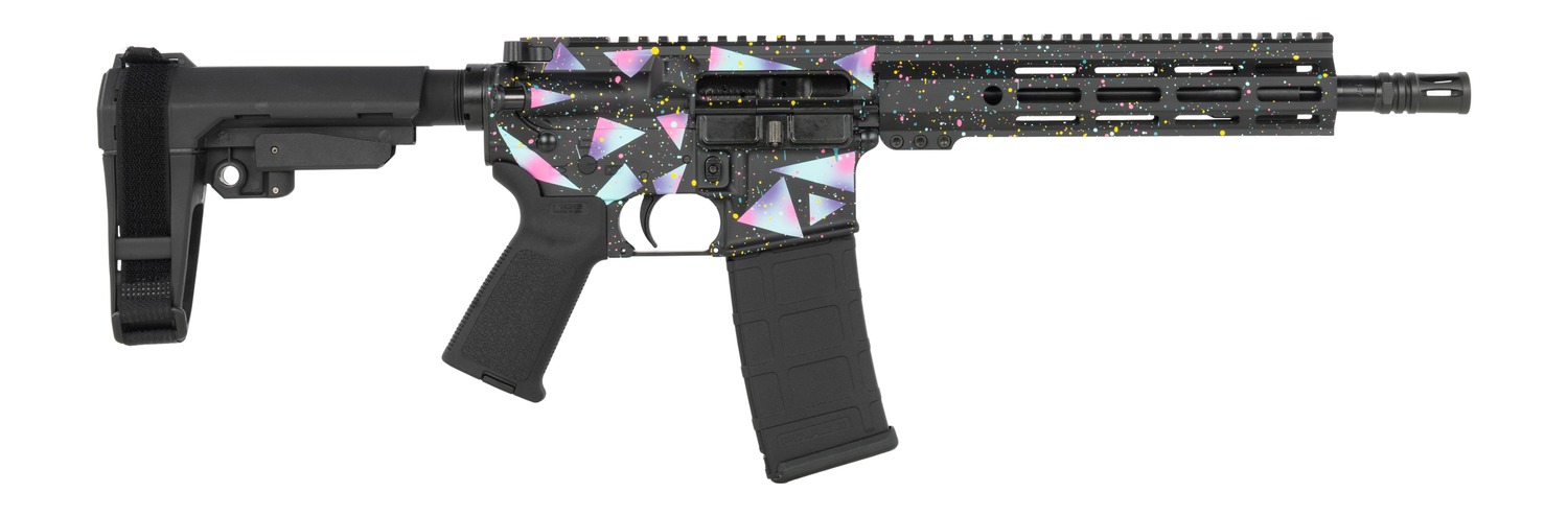 Shark Coast Tactical SCC07237MIA-P Miami 5.56 NATO 30+1 10.50" Black Nitride Threaded Barrel, Aluminum Receiver w/Picatinny Rail, M-LOK Handguard, Polymer SB Tactical SBA3 Brace, Polymer Grip 3 Shark Coast Tactical SCC07237MIA-P Miami 5.56 NATO 30+1 10.50" Black Nitride Threaded Barrel, Aluminum Receiver w/Picatinny Rail, M-LOK Handguard, Polymer SB Tactical SBA3 Brace, Polymer Grip
