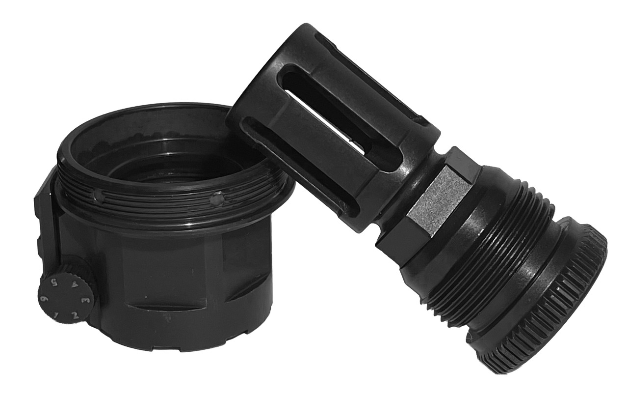 SS FHAQDL-B-556-12X28 556 BOLTLOK/FLASH HIDER 3 SS FHAQDL-B-556-12X28 556 BOLTLOK/FLASH HIDER