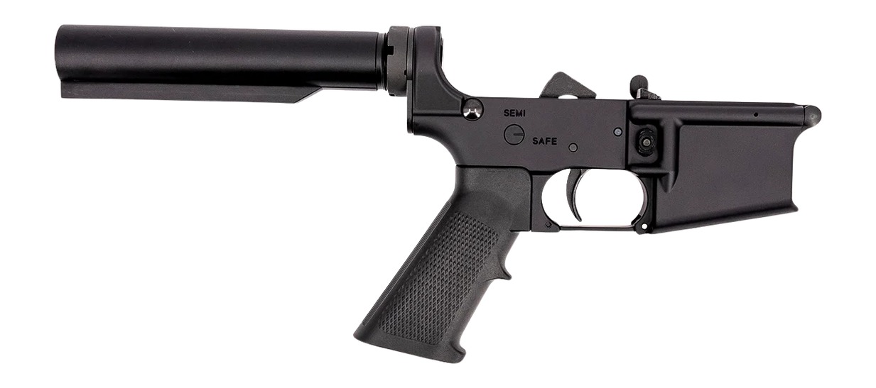 Andro Corp Industries ACI15LBP ACI-15 Partial M4 Lower Multi Aluminum Black Anodized AR-15 3 Andro Corp Industries ACI15LBP ACI-15 Partial M4 Lower Multi Aluminum Black Anodized AR-15