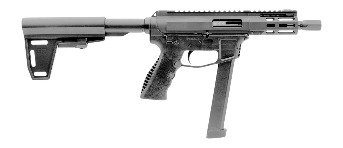 Gforce Arms GFHYB545 Jawbone 45 ACP 26+1 5" Black QPQ Threaded Barrel, Black Anodized Aluminum Alloy Receiver w/Picatinny Rail, Ace of Brace Paddle Pistol Brace, Black Polymer Grip, Ambidextrous 3 Gforce Arms GFHYB545 Jawbone 45 ACP 26+1 5" Black QPQ Threaded Barrel, Black Anodized Aluminum Alloy Receiver w/Picatinny Rail, Ace of Brace Paddle Pistol Brace, Black Polymer Grip, Ambidextrous
