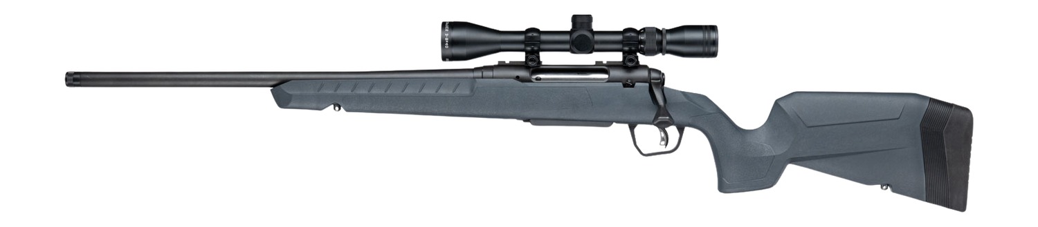 Savage Arms 33198 Axis 2 XP 243 Win 4+1 20" Matte Black Carbon Steel Threaded Barrel & Drilled & Tapped Receiver, Gray Synthetic Fixed w/Pistol Grip Stock, 3-9x40mm Duplex Scope, Left Hand 3 Savage Arms 33198 Axis 2 XP 243 Win 4+1 20" Matte Black Carbon Steel Threaded Barrel & Drilled & Tapped Receiver, Gray Synthetic Fixed w/Pistol Grip Stock, 3-9x40mm Duplex Scope, Left Hand