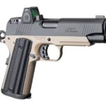 Ed Brown Special Forces Commander SOCOM w/Optic 45 ACP 7+1 4.25" Black Nitride Barrel, Black Gen4 Stainless Steel Serrated w/Optic Slide, Flat Dark Earth Gen4 Stainless Steel Frame w/Accessory Rail, 2 200248
