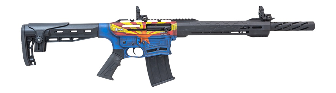Citadel CBOSS2512-AZ Boss25 12 Gauge 3" 5+1 18.75" Threaded Barrel, Arizona Flag Steel Receiver w/Picatinny Rail, Adj Comb Synthetic Butt Stock, Picatinny Rail Forend, Polymer Grip 3 Citadel CBOSS2512-AZ Boss25 12 Gauge 3" 5+1 18.75" Threaded Barrel, Arizona Flag Steel Receiver w/Picatinny Rail, Adj Comb Synthetic Butt Stock, Picatinny Rail Forend, Polymer Grip