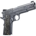 Dickinson LLC DKSN45MPRP Adam 1911 Mesopatamia Full Size 45 ACP 8+1 5" Stainless Steel Barrel, Serration B Slide, Steel Frame w/Beavertail 2 200597