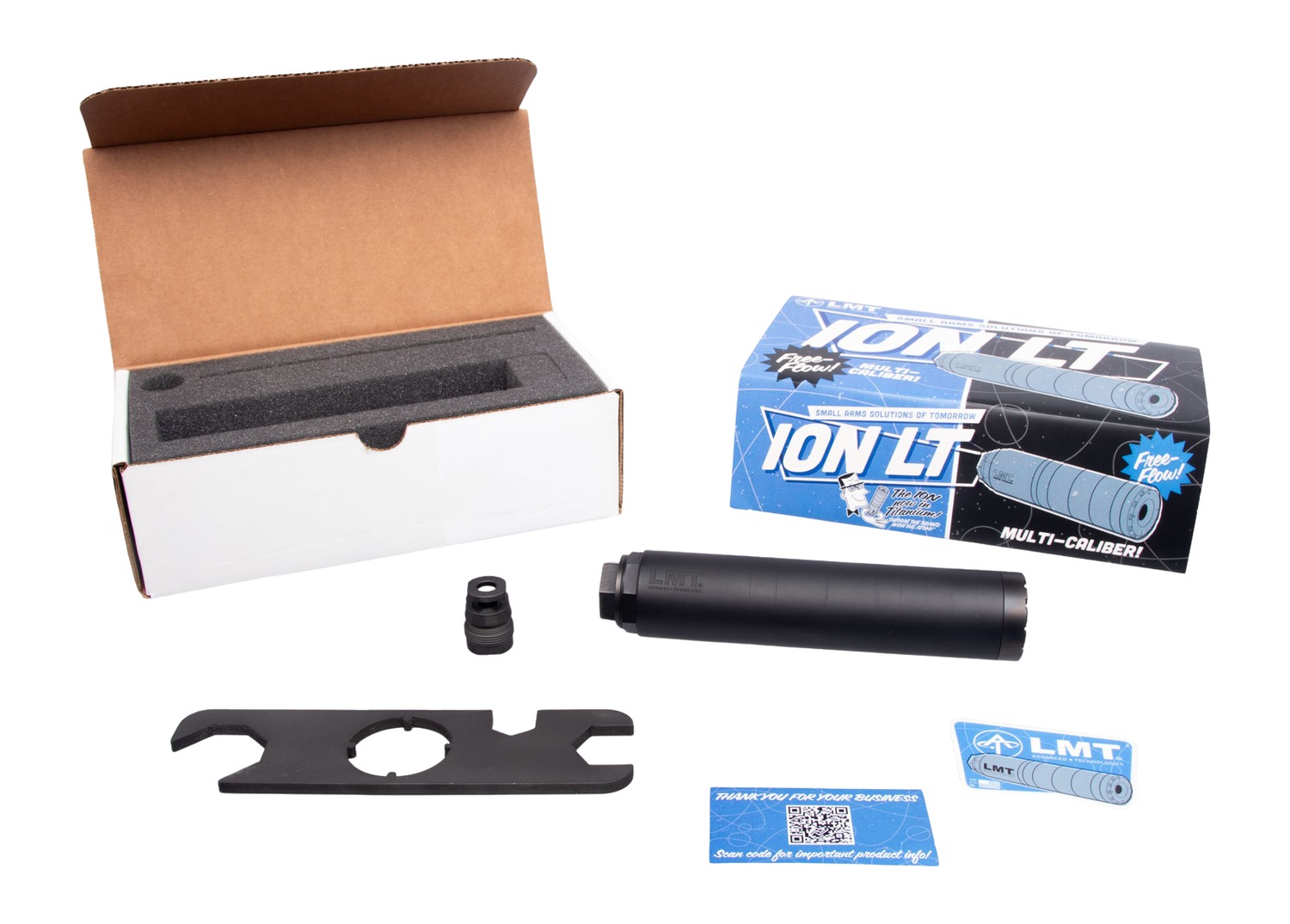 Lmt At ATIONLT Ion LT .17-300 Win Mag 1.74" Titanium/Inconel 5/8"x24 Black 3 Lmt At ATIONLT Ion LT .17-300 Win Mag 1.74" Titanium/Inconel 5/8"x24 Black