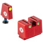 CROSS CRGST-RD FIBER OPTIC TALL HGHT GLK RED 2 200660