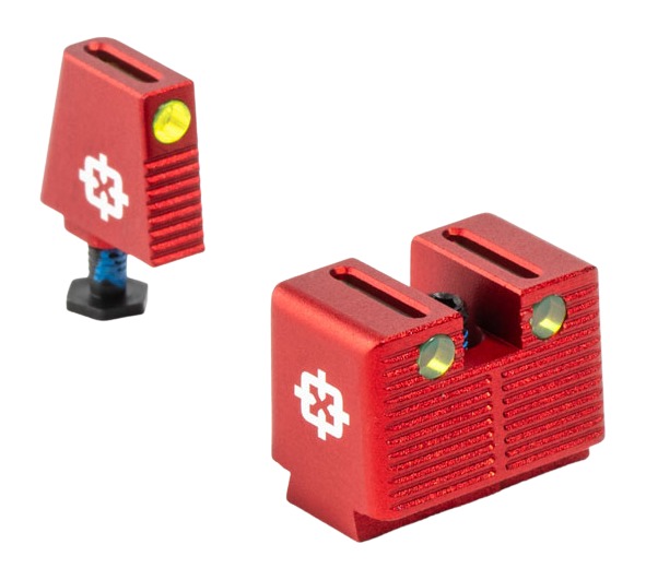 CROSS CRGST-RD FIBER OPTIC TALL HGHT GLK RED 3 CROSS CRGST-RD FIBER OPTIC TALL HGHT GLK RED