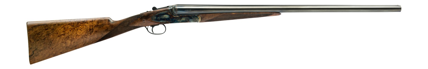 Dickinson LLC Plantation 12 Gauge Break Open 2.75" 2rd 28" Gloss Blued Side By Side Barrel, True Bone-Charcoal Case Hardening Engraved Receiver, English Style Turkish Walnut Stock 3 Dickinson LLC Plantation 12 Gauge Break Open 2.75" 2rd 28" Gloss Blued Side By Side Barrel, True Bone-Charcoal Case Hardening Engraved Receiver, English Style Turkish Walnut Stock