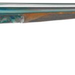 Dickinson LLC Plantation 28 Gauge Break Open 2.75" 2rd 30" Gloss Blued Side By Side Barrel, True Bone-Charcoal Case Hardening Engraved Receiver, English Style Turkish Walnut Stock 2 201156