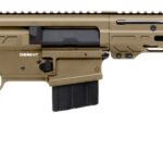 CMMG 34A670FCT Dissent BR4 338 ARC 10+1 16.10" Black Nitride Threaded Barrel, Coyote Tan Cerakote Aluminum Receiver w/Picatinny Rail, M-LOK Handguard, Magpul SGA 870 Black Synthetic Stock 2 202299