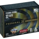 FEDERAL HYDRA-SHOK 32ACP 65G JHP 20RD BX 500RD CASE 2 21305 14250950