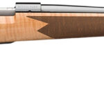 Winchester Repeating Arms 535218230 Model 70 Super Grade 7mm Rem Mag Caliber with 3+1 Capacity, 26" Barrel, High Polished Blued Metal Finish & Gloss AAA Maple Stock Right Hand (Full Size) 2 22048