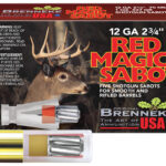 Brenneke SL122RMS Red Magic 12Gauge 2.75" 1oz Sabot Slug Shot 5 Per Box/50 Case 1 2448
