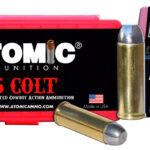 Atomic Ammunition 00434 Cowboy Action Precision Craft 45Colt 200gr Lead Round Nose Flat Point 50 Per Box/10 Case 2 26101