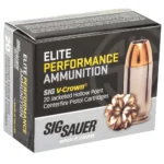 SIG SAUER V-CROWN 45ACP 200GR JHP 20RD BX 200RD CASE 1 28547 14162575