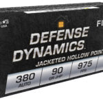 Fiocchi 380APHP Defense Dynamics 380ACP 90gr Jacketed Hollow Point 50 Per Box/20 Case 1 33613