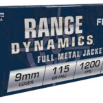 Fiocchi 9AP Range Dynamics 9mmLuger 115gr Full Metal Jacket 50 Per Box/20 Case 1 33929