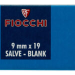 Fiocchi 9MMBLANK Pistol Blank 9mmLuger 50 Per Box/20 Case 2 34618