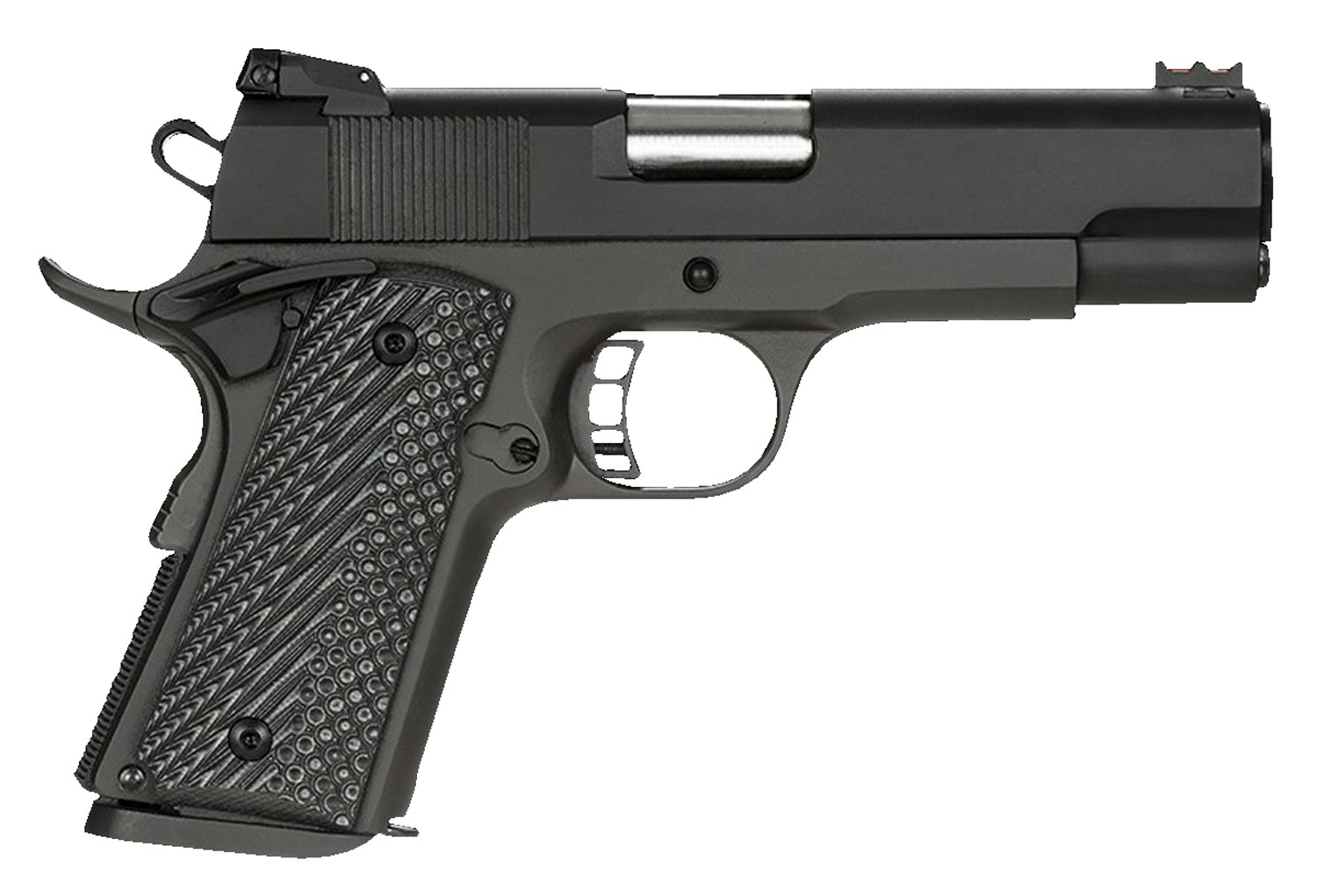 Rock Island 51857 Rock Ultra CCO 45 ACP 7+1 4.20" Button-Rifled Barrel, Black Parkerized Serrated Steel Slide, Black Anodized Aluminum Frame w/Beavertail, G10 Tactical Grip, Right Hand 3 Rock Island 51857 Rock Ultra CCO 45 ACP 7+1 4.20" Button-Rifled Barrel, Black Parkerized Serrated Steel Slide, Black Anodized Aluminum Frame w/Beavertail, G10 Tactical Grip, Right Hand