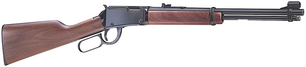 Henry H001 Classic 22 Short, 22 Long or 22 LR Caliber with 15LR/17L/21Short Capacity, 18.50" Barrel, Black Metal Finish & American Walnut Stock Right Hand (Full Size) 3 Henry H001 Classic 22 Short, 22 Long or 22 LR Caliber with 15LR/17L/21Short Capacity, 18.50" Barrel, Black Metal Finish & American Walnut Stock Right Hand (Full Size)