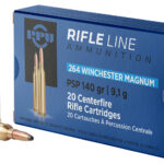 PPU PP264 Standard Rifle 264WinMag 140gr Pointed Soft Point 20 Per Box/10 Case 2 56545