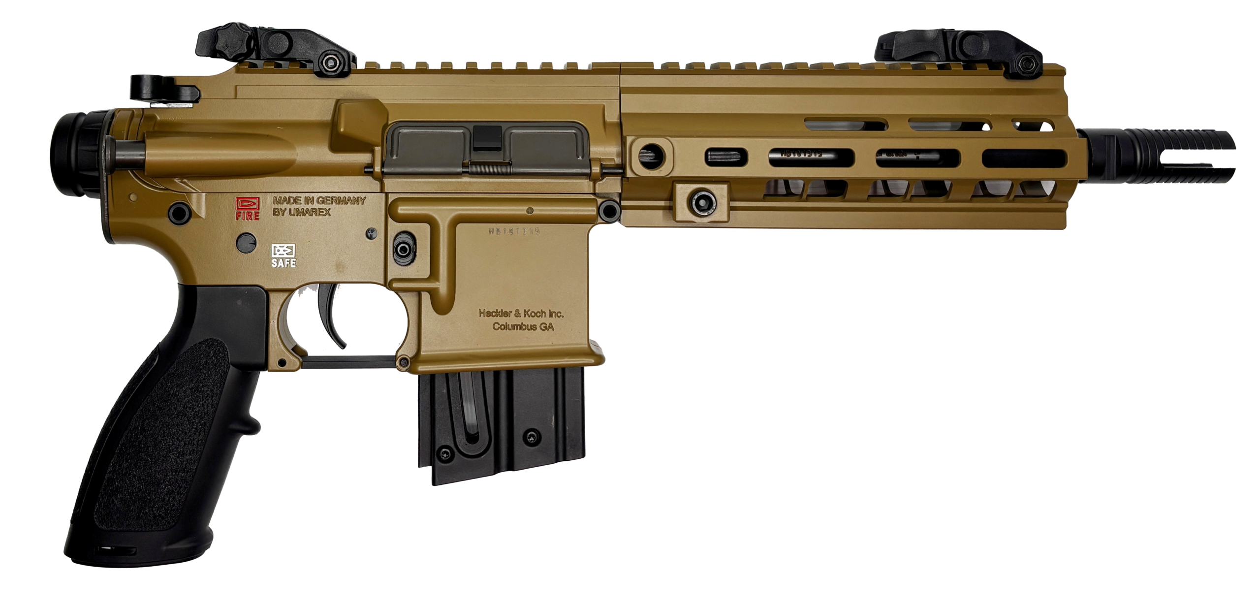 H&K HK416 PISTOL 22LR HK BROWN 8.5IN BARREL 20RD 81000975 CAMFOUR EXCLUSIVE 3 H&K HK416 PISTOL 22LR HK BROWN 8.5IN BARREL 20RD 81000975 CAMFOUR EXCLUSIVE
