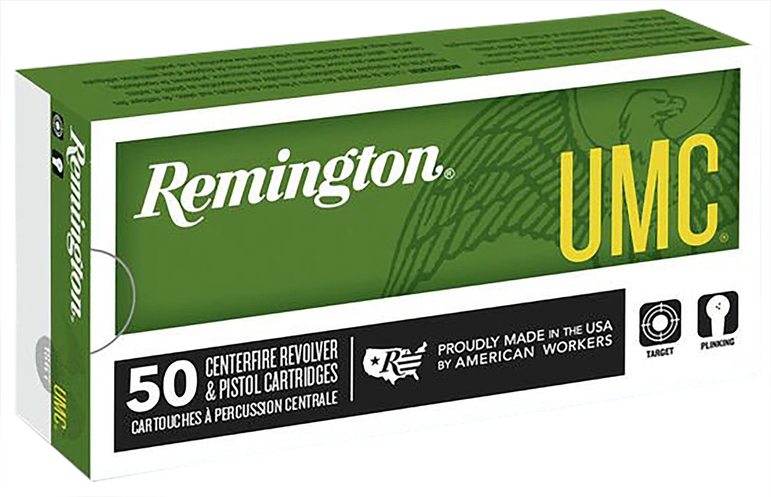 Remington Ammunition 23718 UMC 9mmLuger 124gr Full Metal Jacket 50 Per Box/10 Case 3 Remington Ammunition 23718 UMC 9mmLuger 124gr Full Metal Jacket 50 Per Box/10 Case