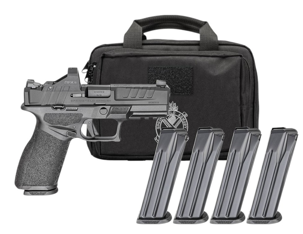 SPRINGFIELD ARMORY ECHELON 4.0 9MM 4IN BARREL 15RD BLACK FC FRAME U-DOT 15 RD EC9409BFC-15-PAC 3 SPRINGFIELD ARMORY ECHELON 4.0 9MM 4IN BARREL 15RD BLACK FC FRAME U-DOT 15 RD EC9409BFC-15-PAC