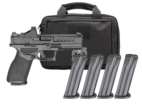 SPRINGFIELD ARMORY ECHELON FULL SIZE FRAME 9MM 4.5IN BARREL 20RD BLACK U-DOT 4MAGS EC9459B-PAC 3 SPRINGFIELD ARMORY ECHELON FULL SIZE FRAME 9MM 4.5IN BARREL 20RD BLACK U-DOT 4MAGS EC9459B-PAC