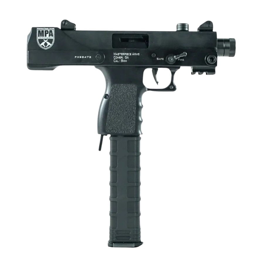 MasterPiece Arms 30T Defender Top Cocking TB 9mm Luger 5.50" 30+1 Black Cerakote 3 MasterPiece Arms 30T Defender Top Cocking TB 9mm Luger 5.50" 30+1 Black Cerakote