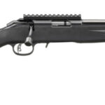RUGER AMERICAN RIMFIRE 22LR 16.1IN BARREL 10RD BLACK TB SCOPE RAIL STD LOP 8391 1 736676083916