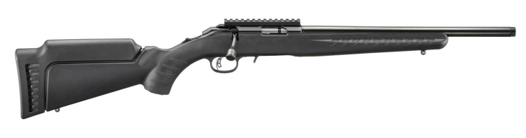 RUGER AMERICAN RIMFIRE 22 WMR 16.1IN BARREL 9RD BLACK TB SCOPE RAIL STD LOP 8392 3 RUGER AMERICAN RIMFIRE 22 WMR 16.1IN BARREL 9RD BLACK TB SCOPE RAIL STD LOP 8392