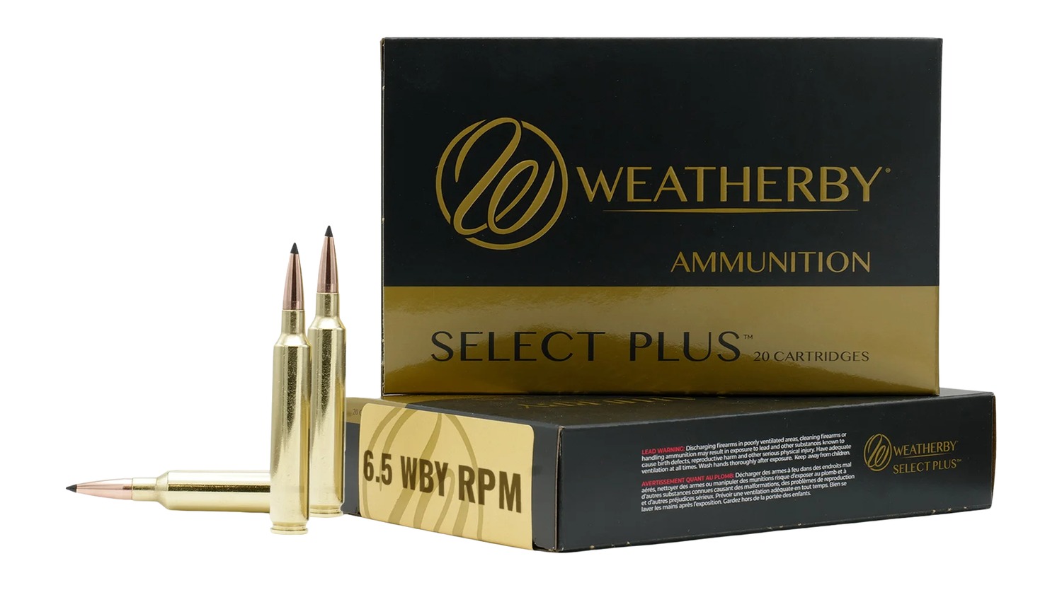 WEATHERBY 6.5WBY RPM 156GR BERGER EH 3 WEATHERBY 6.5WBY RPM 156GR BERGER EH