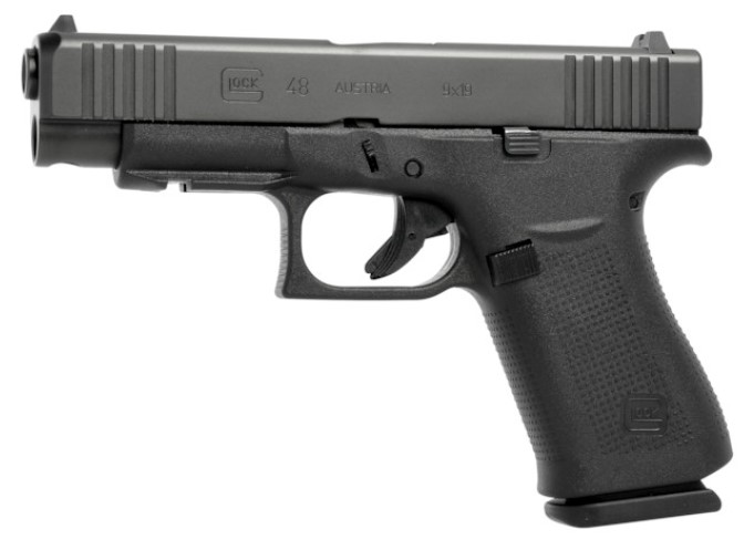 GLOCK 48 9MM 4.17IN BARREL 15RD BLACK FXD 5.5LB W/FRONT RAILS PA4850203FR 3 GLOCK 48 9MM 4.17IN BARREL 15RD BLACK FXD 5.5LB W/FRONT RAILS PA4850203FR