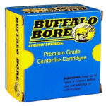 Buffalo Bore Ammunition 21A20 Heavy Strictly Business 10mmAuto 200gr Full Metal Jacket Flat Nose 20 Per Box/12 Case 1 80762
