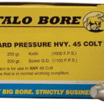 Buffalo Bore Ammunition 3E20 Standard Pressure Strictly Business 45Colt 255gr Gas Checked Soft Cast 20 Per Box/12 Case 2 80773