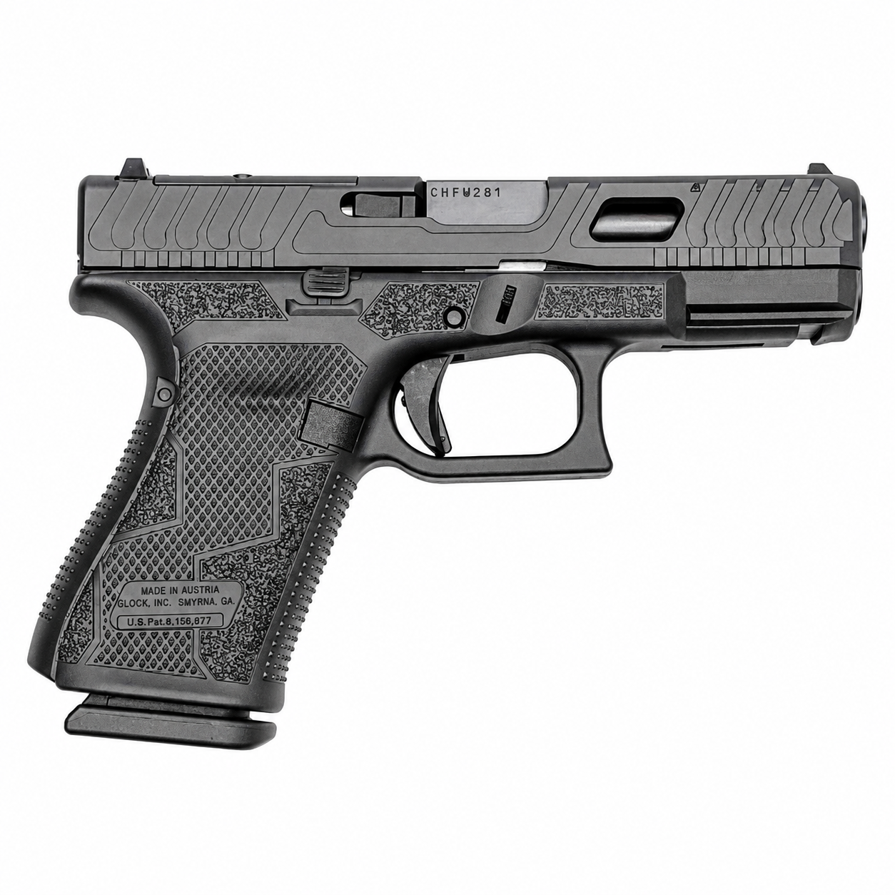 GLOCK 19V BANSHEE QUAD PORT 9MM 15RD BLACK PV1950203BANBLKP CAMFOUR EXCLUSIVE 3 GLOCK 19V BANSHEE QUAD PORT 9MM 15RD BLACK PV1950203BANBLKP CAMFOUR EXCLUSIVE