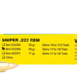 Buffalo Bore Ammunition S2236920 Sniper Strictly Business 223Rem 69gr Hollow Point Boat Tail 20 Per Box/12 Case 1 82302