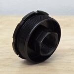 BOSS BOSS 3/4X24 STAINLESS DIRECT THREAD HUB ADAPTER BLACK MNT-34-SS-BLK 1 850059153130