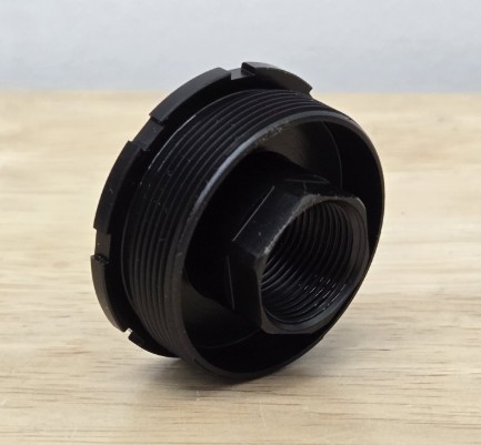 BOSS BOSS 3/4X24 STAINLESS DIRECT THREAD HUB ADAPTER BLACK MNT-34-SS-BLK 3 BOSS BOSS 3/4X24 STAINLESS DIRECT THREAD HUB ADAPTER BLACK MNT-34-SS-BLK