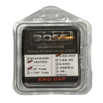 BOSS 5.56MM END CAP FOR 1.5IN BOSS SILENCER MODELS ONLY STAINLESS END CAP VENTED BLACK EC-150-556-SS-VE-BLK 2 850059153161