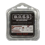 BOSS .30 CAL END CAP FOR 1.5IN BOSS SILENCER MODELS ONLY STAINLESS END CAP VENTED BLACK EC-150-762-SS-VE-BLK 1 850059153185