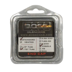 BOSS .338 CAL END CAP FOR 1.75IN BOSS SILENCER MODELS ONLY STAINLESS END CAP STANDARD BLACK EC-175-338-SS-SE-BLK 1 850059153208