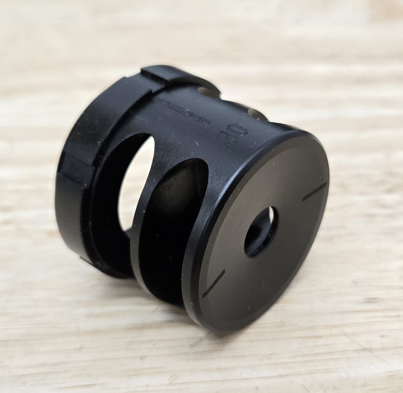 BOSS 7.62/.30 END CAP FOR 1.5IN BOSS SILENCER MODELS ONLY STAINLESS END CAP BRAKE BLACK EC-150-762-SS-BR-BLK 3 BOSS 7.62/.30 END CAP FOR 1.5IN BOSS SILENCER MODELS ONLY STAINLESS END CAP BRAKE BLACK EC-150-762-SS-BR-BLK
