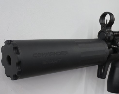BOSS COMMANDER SWAT - 1/2X28 9MM ULTRA COMPACT DUTY HIGH FLOW SILENCER NITRIDED STAINLESS CORE IDEAL FOR PCC'S CS-17555-9MM-SS-12-SE-BLK 3 BOSS COMMANDER SWAT - 1/2X28 9MM ULTRA COMPACT DUTY HIGH FLOW SILENCER NITRIDED STAINLESS CORE IDEAL FOR PCC'S CS-17555-9MM-SS-12-SE-BLK