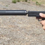 BOSS COMMANDER 9 - 1/2X28 9MM FULL LENGTH HIGH FLOW SILENCER TITANIUM CORE TUNED FOR SUBSONIC LOADS CM-1580-9MM-TI-12-SE-BLK 2 850059153277