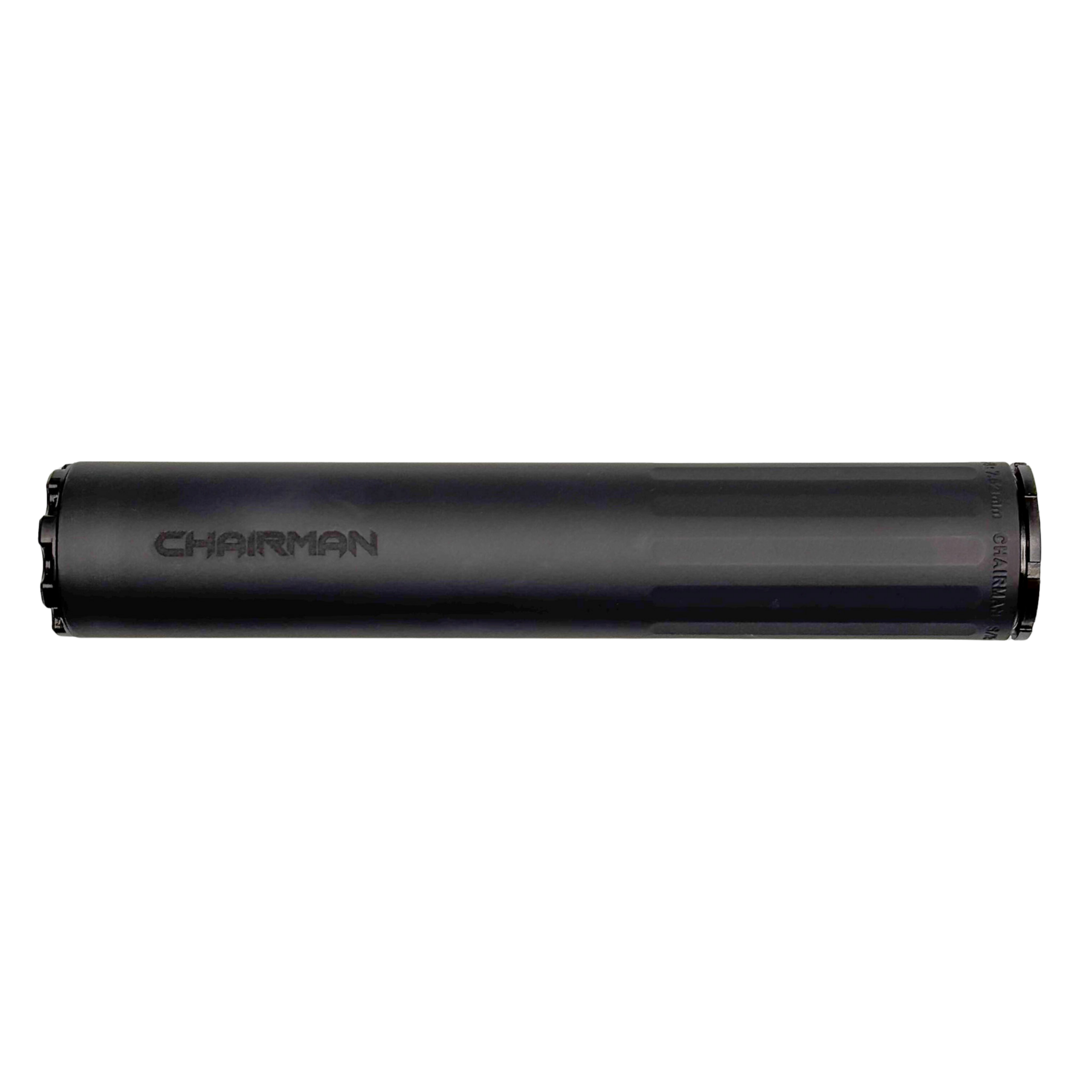 BOSS CHAIRMAN - 5/8X24 VENTED END CAP 7.62 FULL LENGTH SILENCERHIGH PRESSURE LOADS STAINLESS NITRIDED COREVENTED END CAP GAS BLOWBACK ACTION (TRADITIONAL AR-15 AND SIMILAR) CH-15080-762-SS-58-VE-BLK 3 BOSS CHAIRMAN - 5/8X24 VENTED END CAP 7.62 FULL LENGTH SILENCERHIGH PRESSURE LOADS STAINLESS NITRIDED COREVENTED END CAP GAS BLOWBACK ACTION (TRADITIONAL AR-15 AND SIMILAR) CH-15080-762-SS-58-VE-BLK